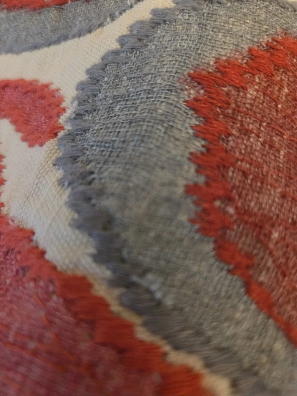 2 Pottery Bar Kinmare Ikat Piĺlow Shams
